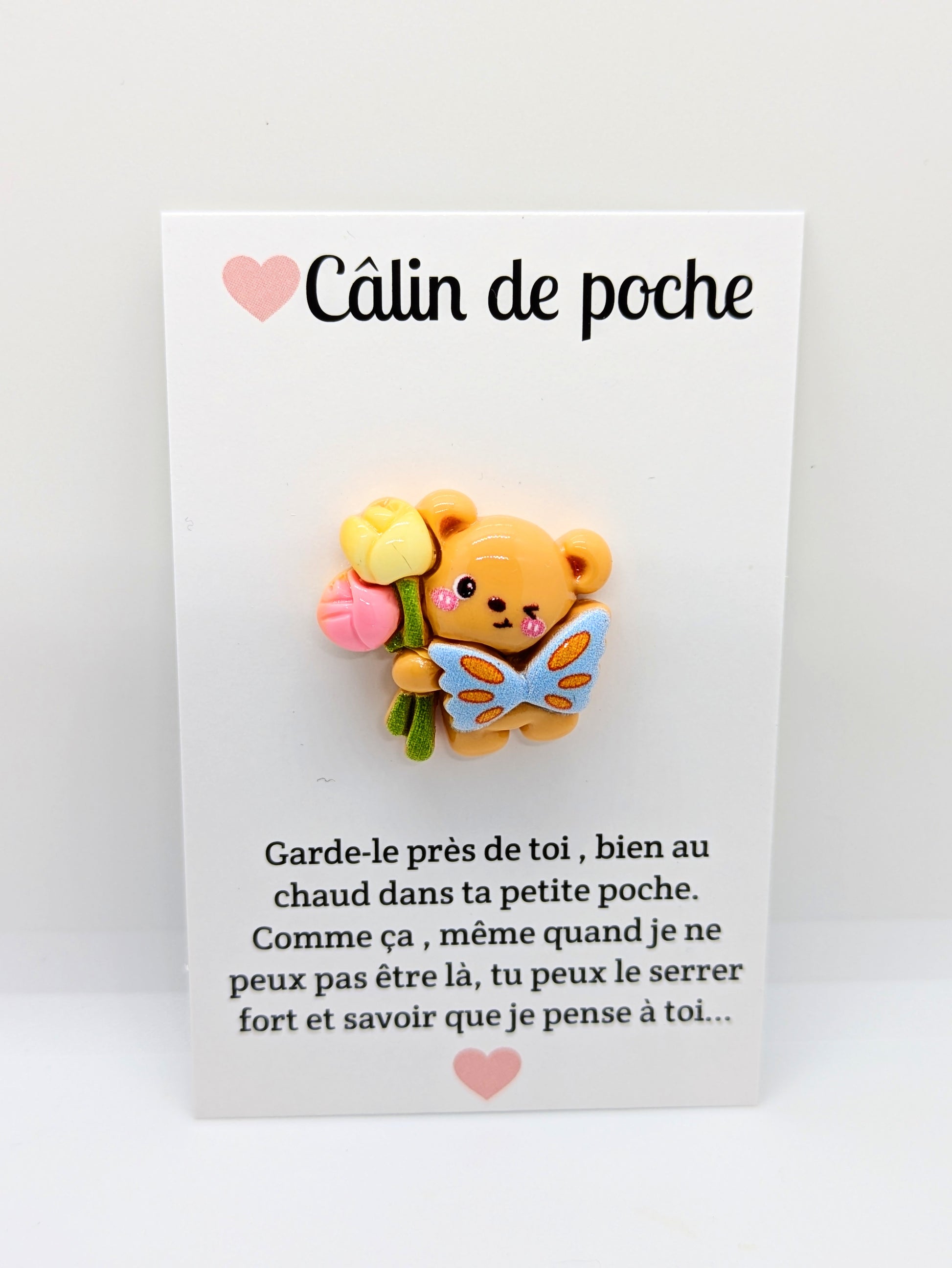 Câlin de poche ourson