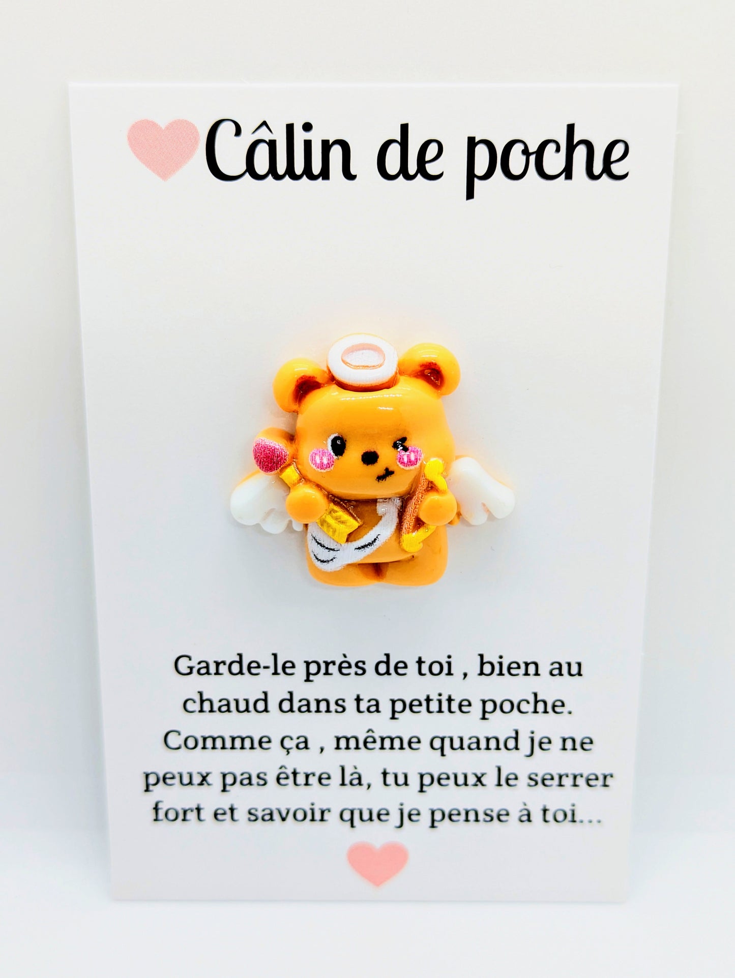 Câlin de poche ourson