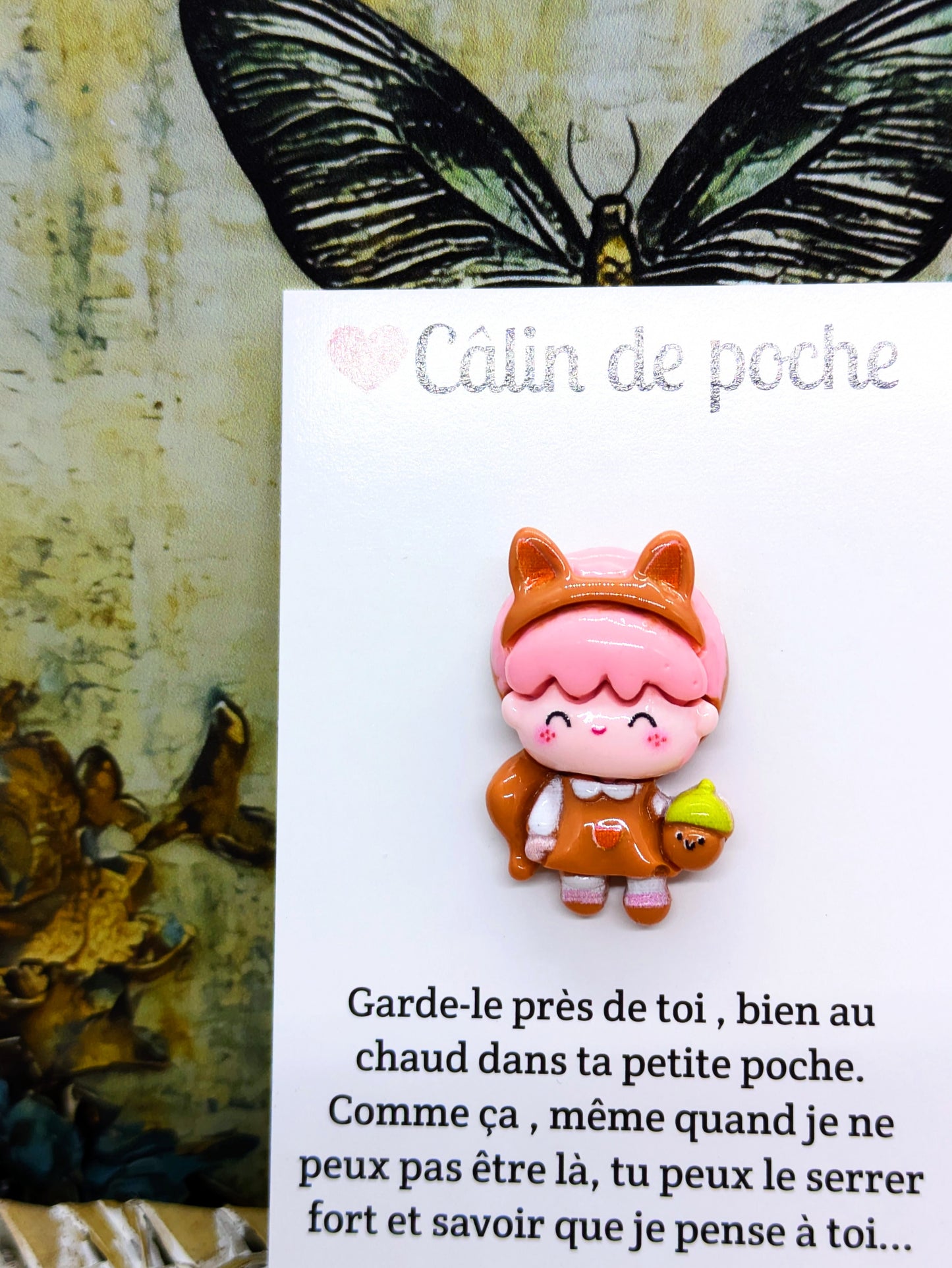 Câlin de poche nana renard ref:A