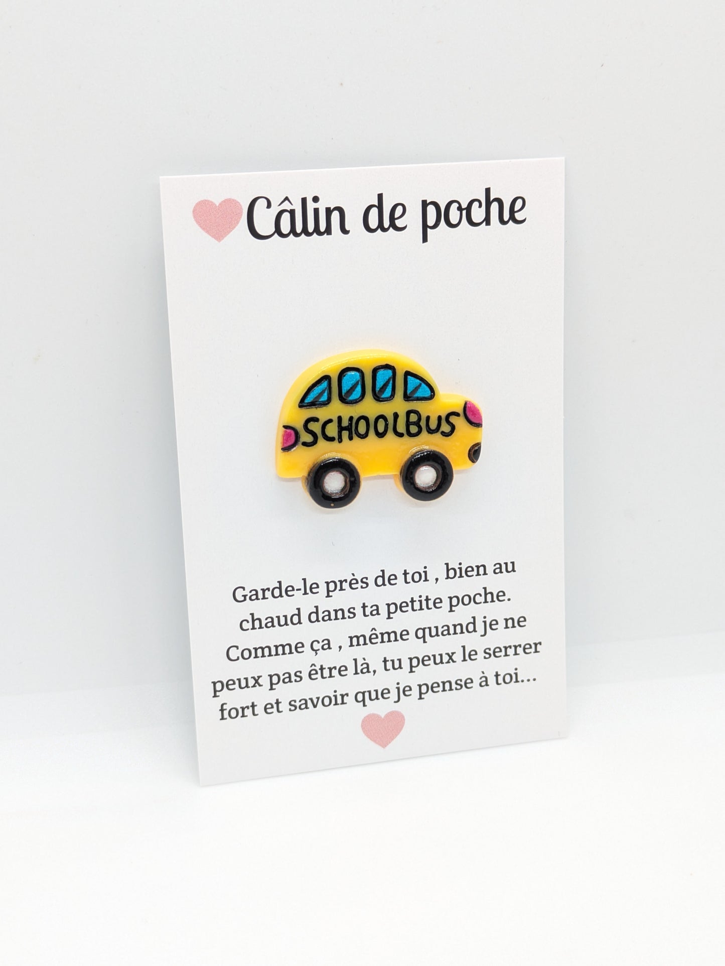 Carte “Câlin de poche” – Petite attention, cadeau à offrir, collection ref:A