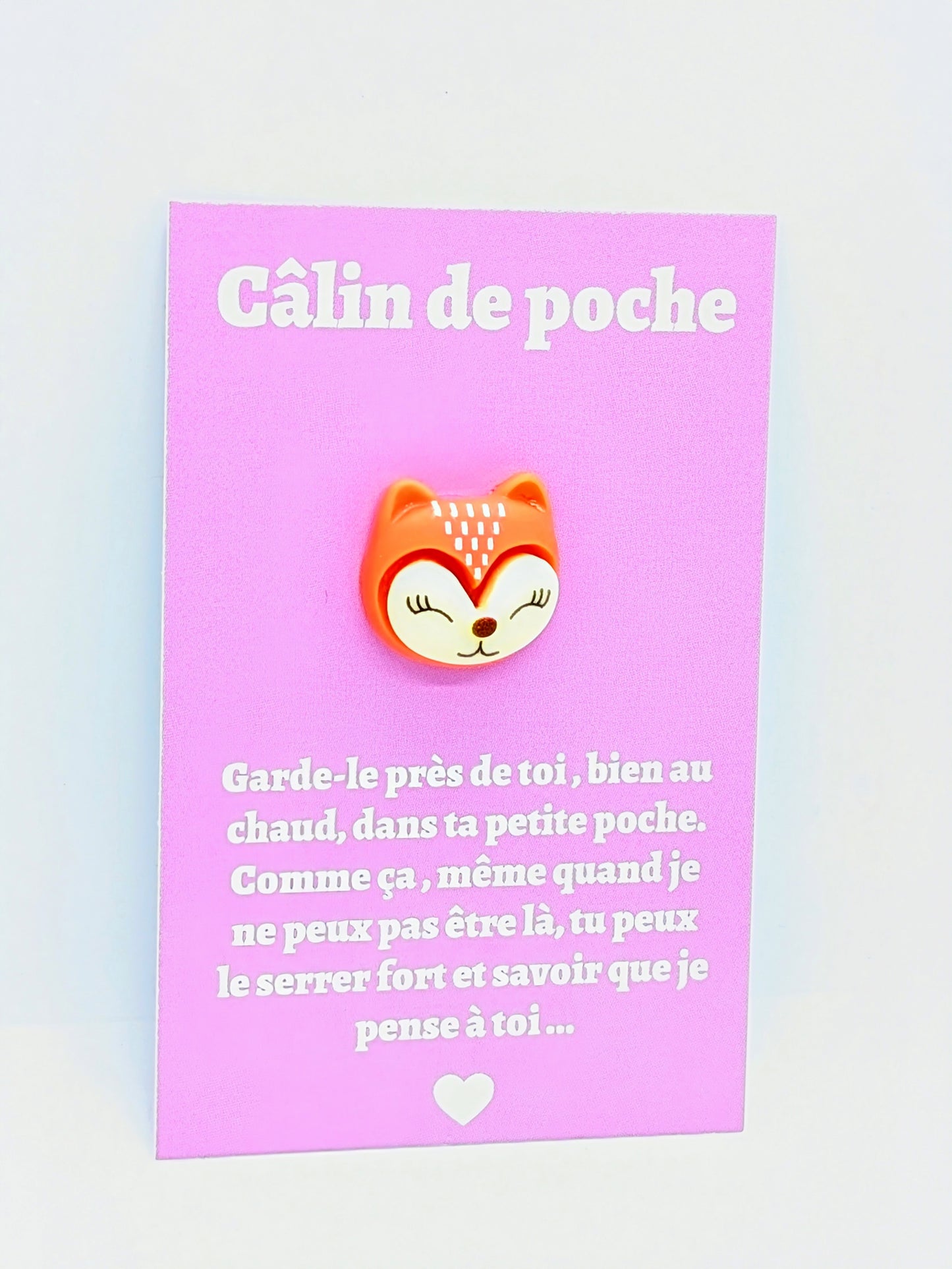 Carte “Câlin de poche”