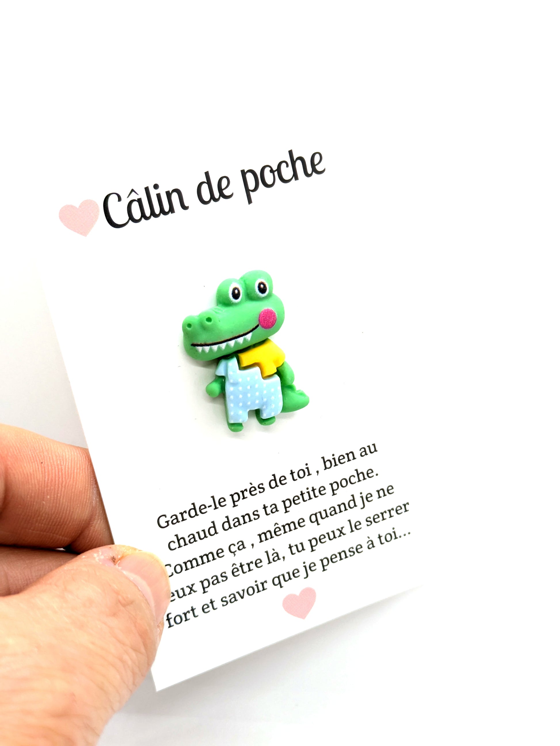 Pocket-hugs crocodile