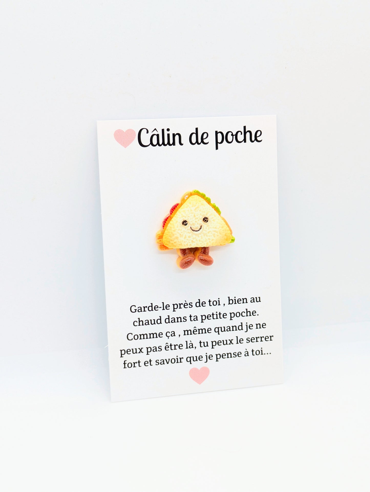 Carte “Câlin de poche” – Petite attention, cadeau à offrir, collection ref:A