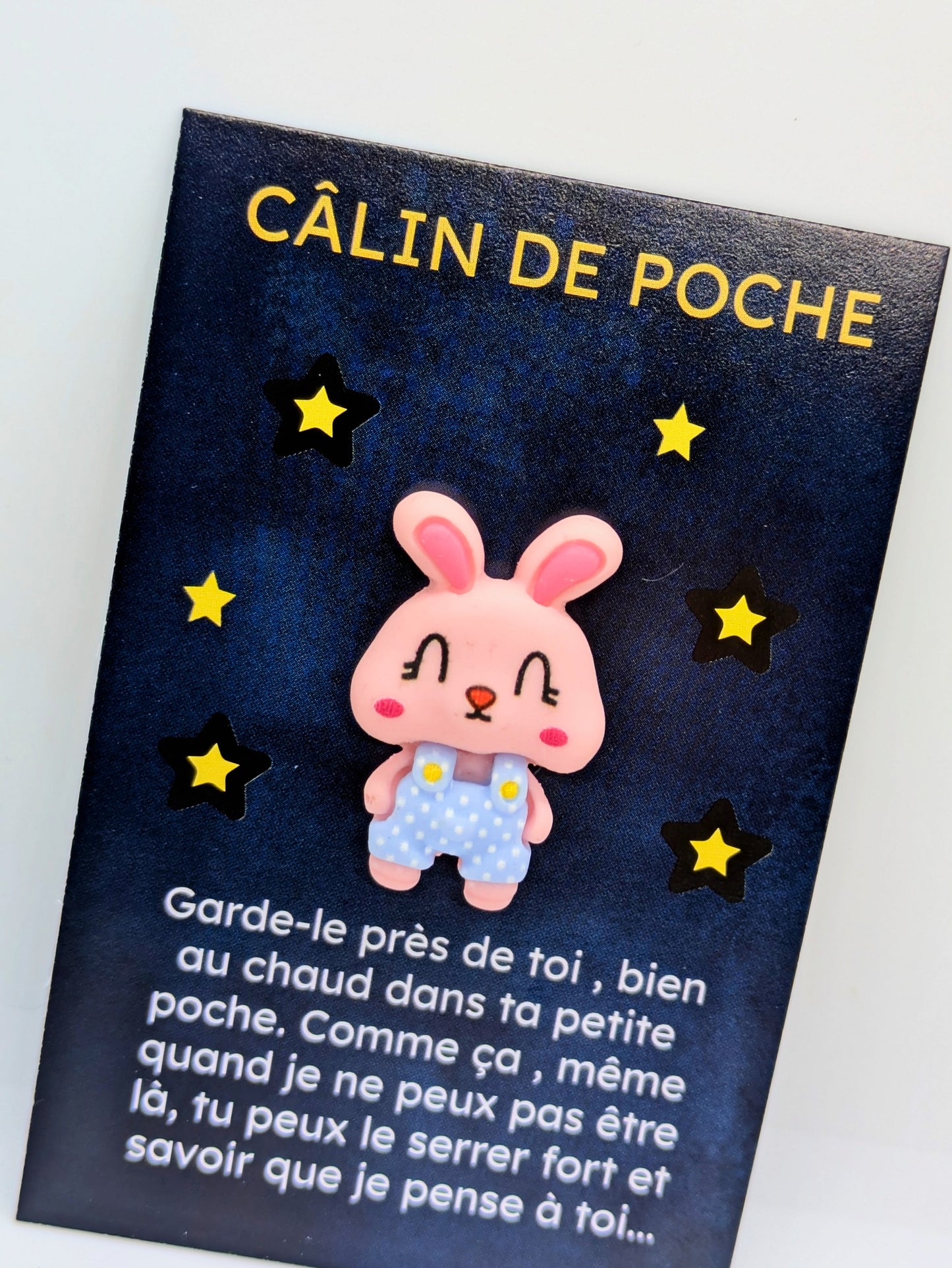 Pocket-hugs lapin kawaii