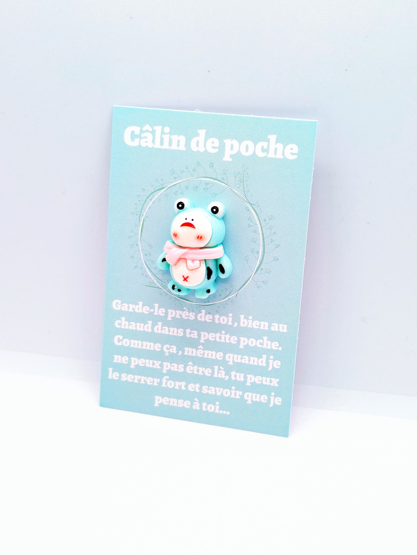 Carte “Câlin de poche” – Petite attention, cadeau à offrir, collection