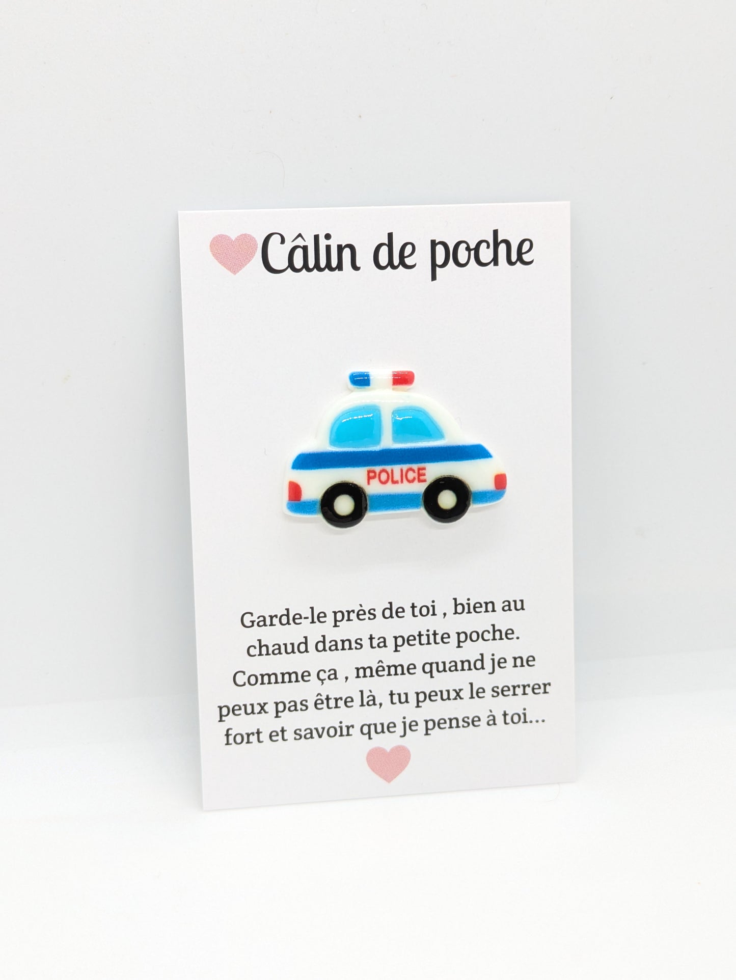 Carte “Câlin de poche” – Petite attention, cadeau à offrir, collection ref:A