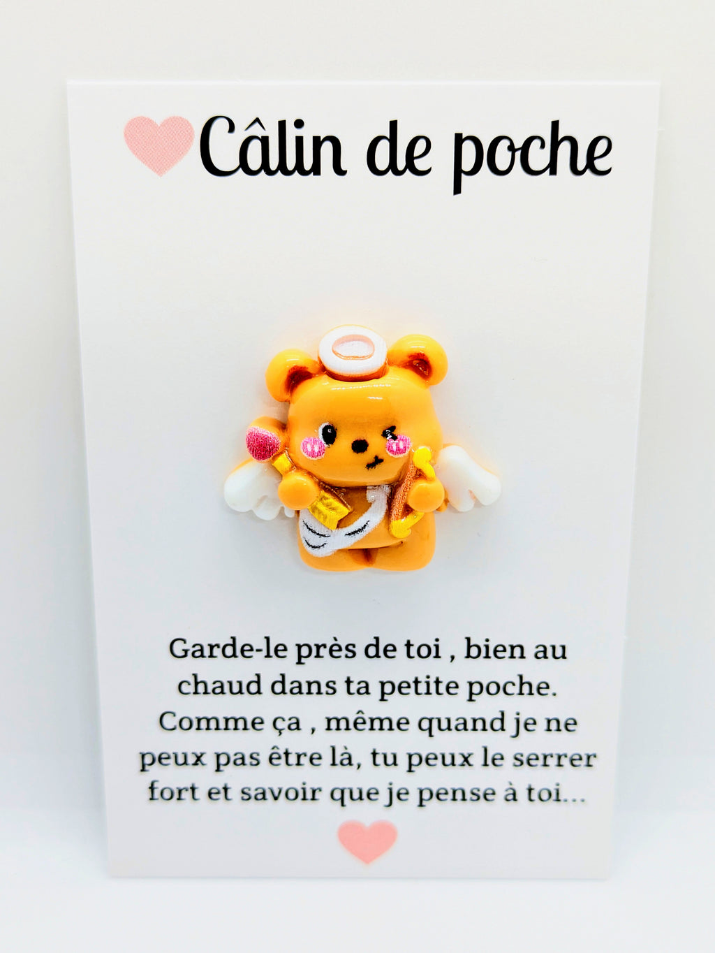 Câlin de poche ourson