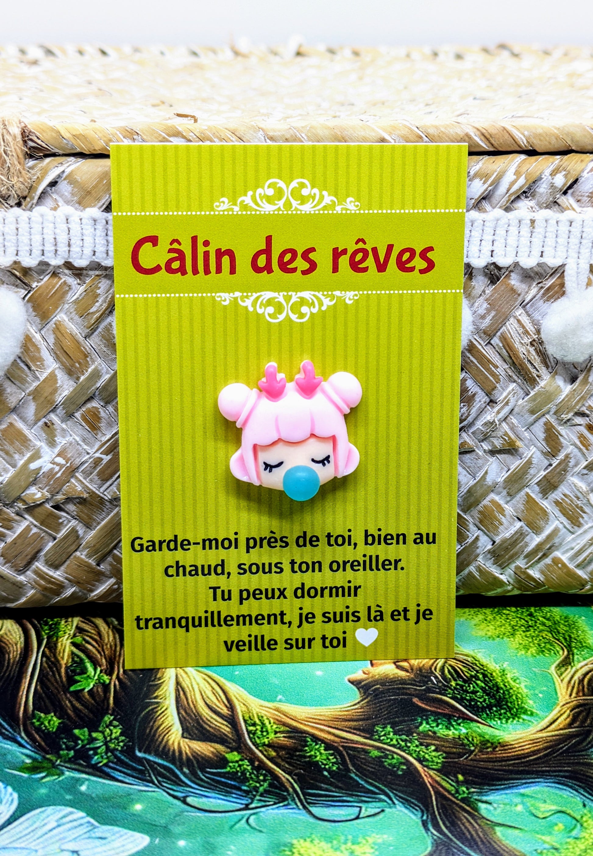 Câlin des rêves chewing-gum ROSE