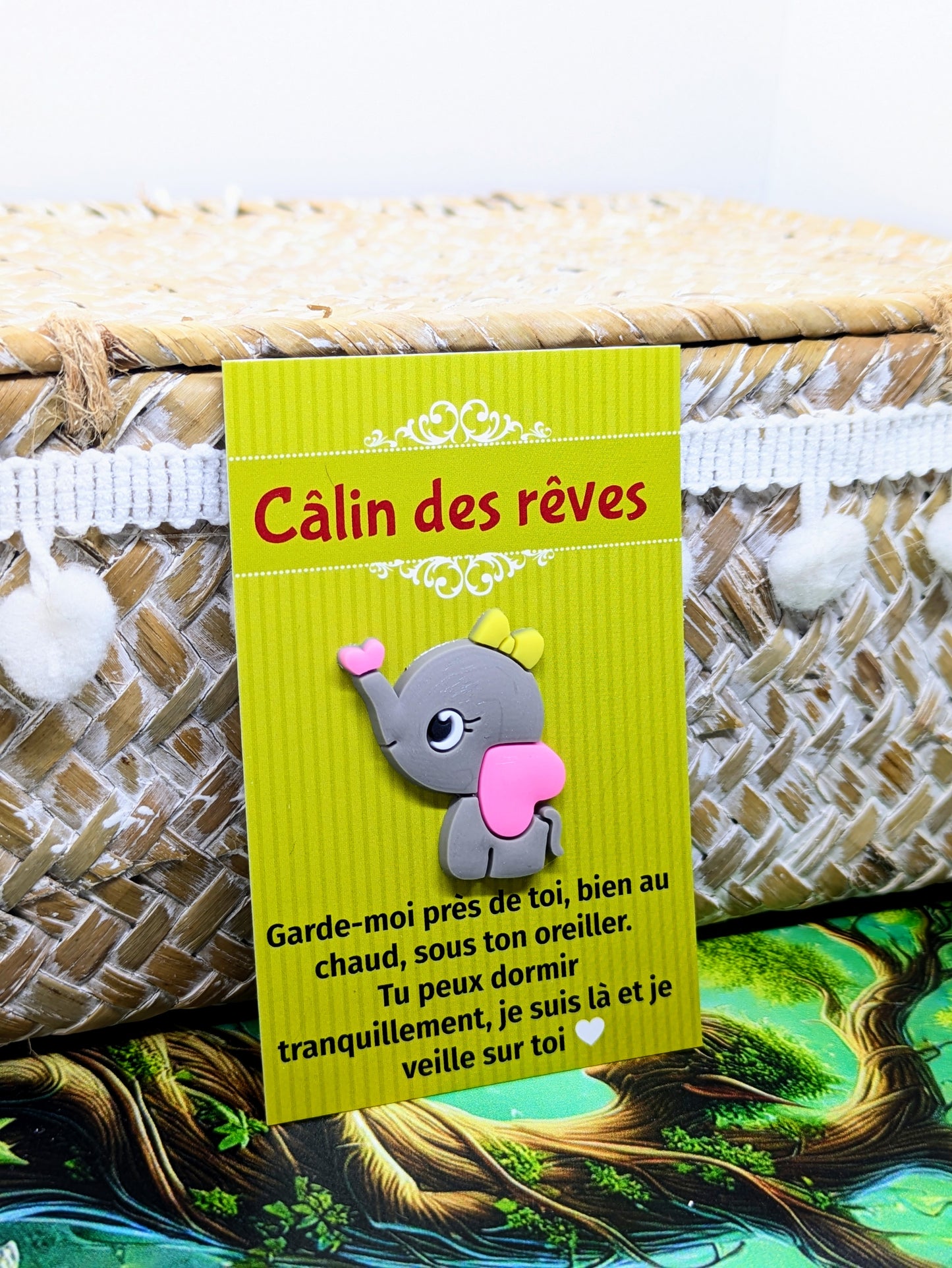 Câlin des rêves éléphant ref:A