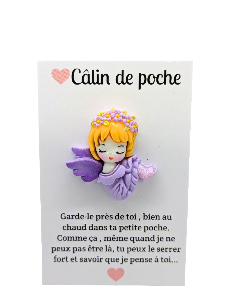 Carte doudou , réconforte les enfants comme un petit doudou de poche - Petite attention, cadeau à offrir, collection