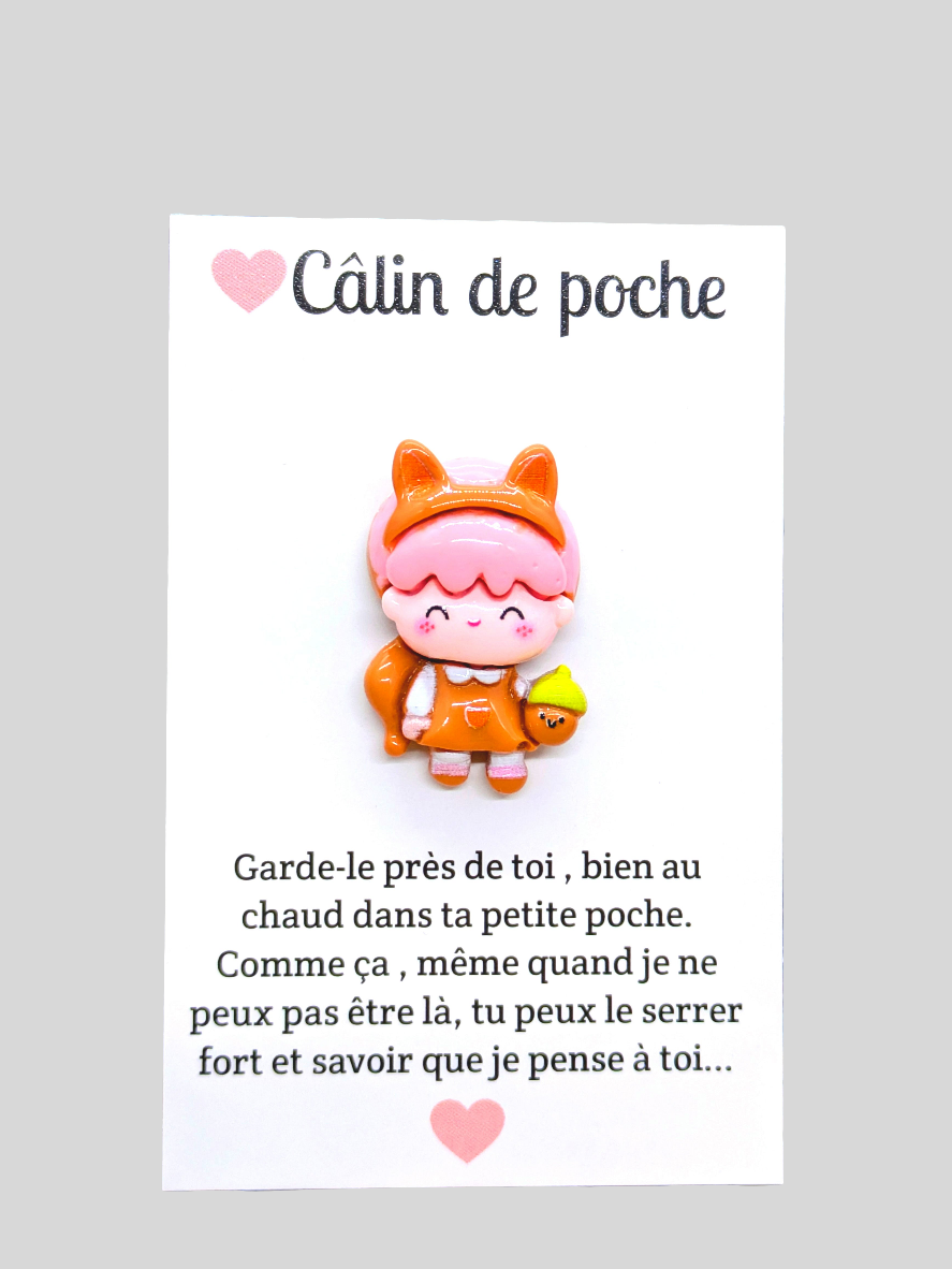 Câlin de poche nana renard ref:A