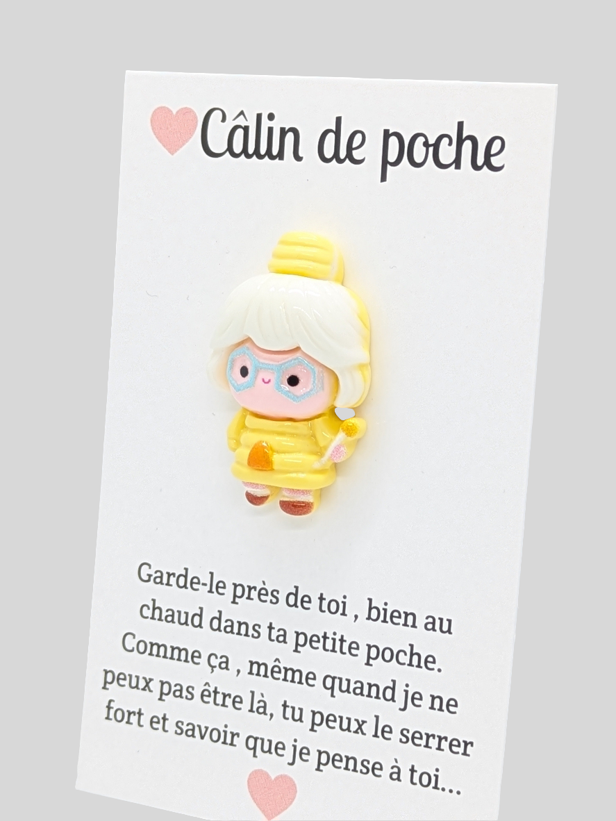 Câlin de poche reine des abeilles ref:A