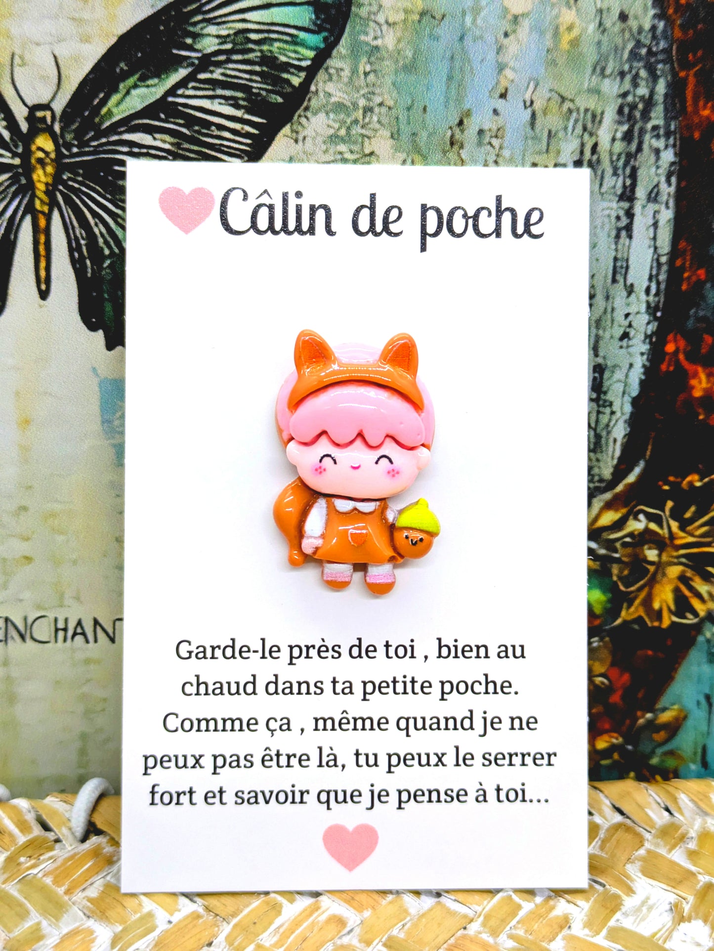 Câlin de poche nana renard ref:A