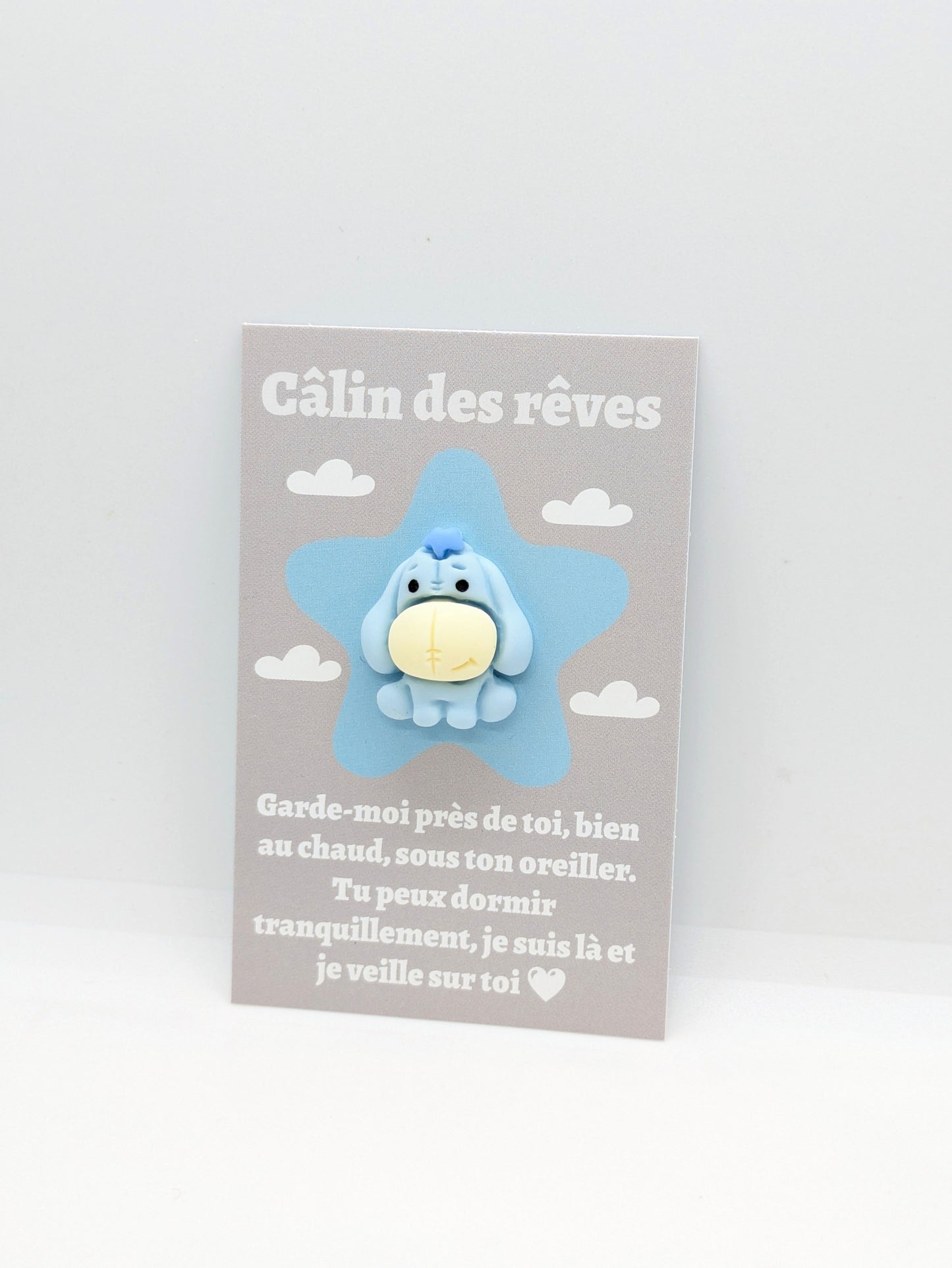 Carte “Câlin de poche” – Petite attention, cadeau à offrir, collection