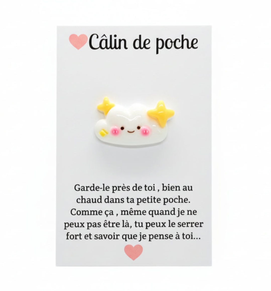 Carte “Câlin de poche”
