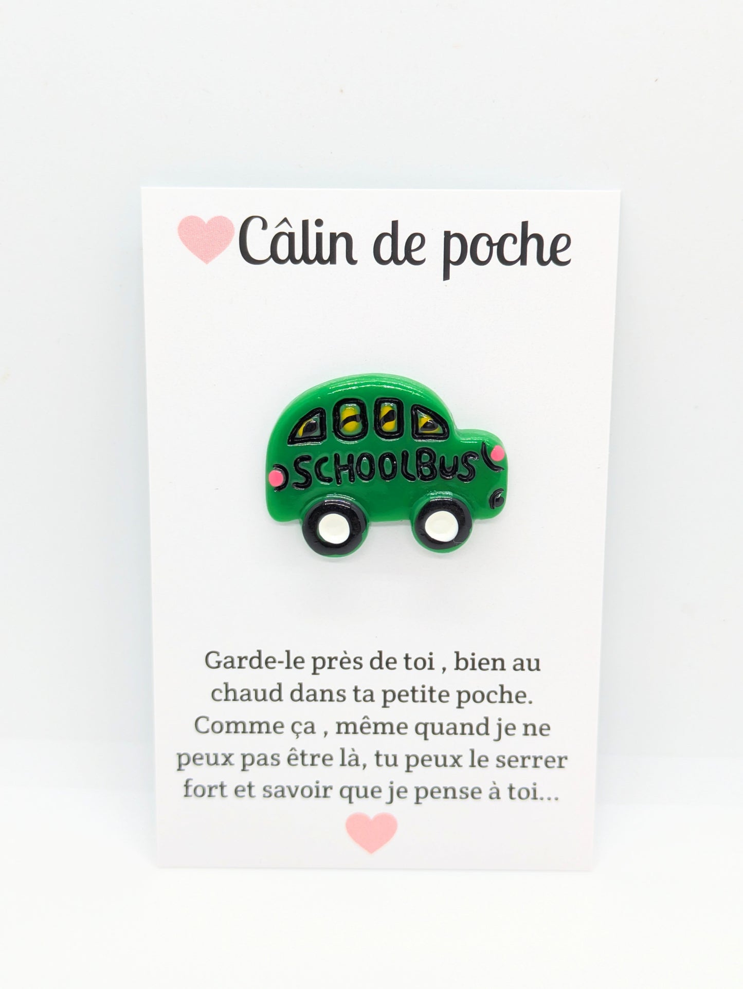 Carte “Câlin de poche” – Petite attention, cadeau à offrir, collection ref:A
