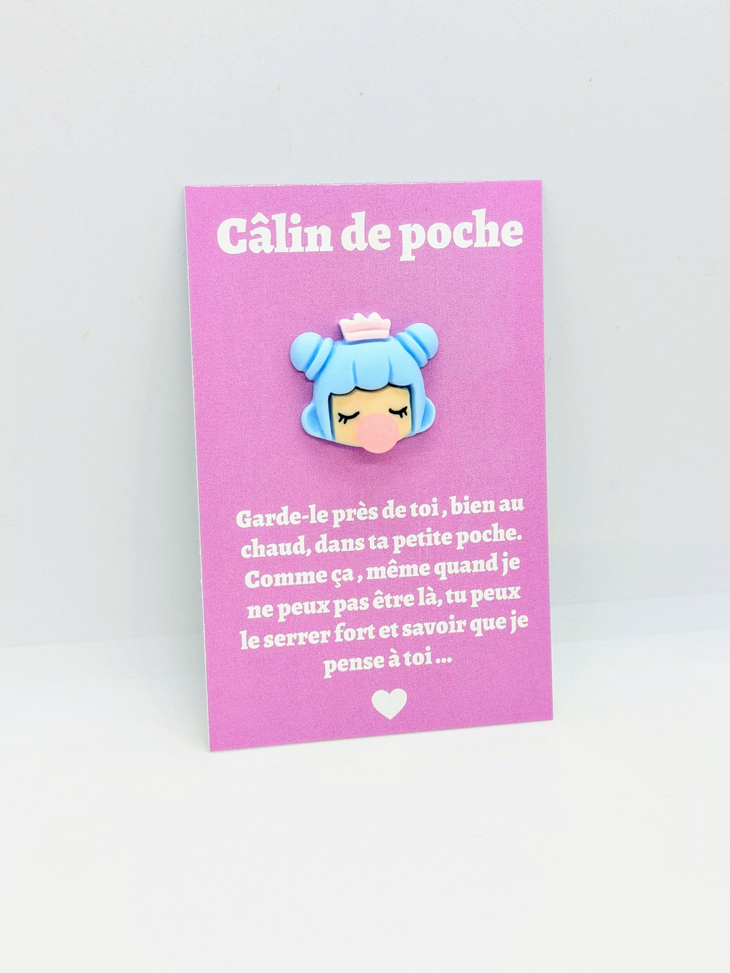 Carte doudou , réconforte les enfants comme un petit doudou de poche - Petite attention, cadeau à offrir, collection