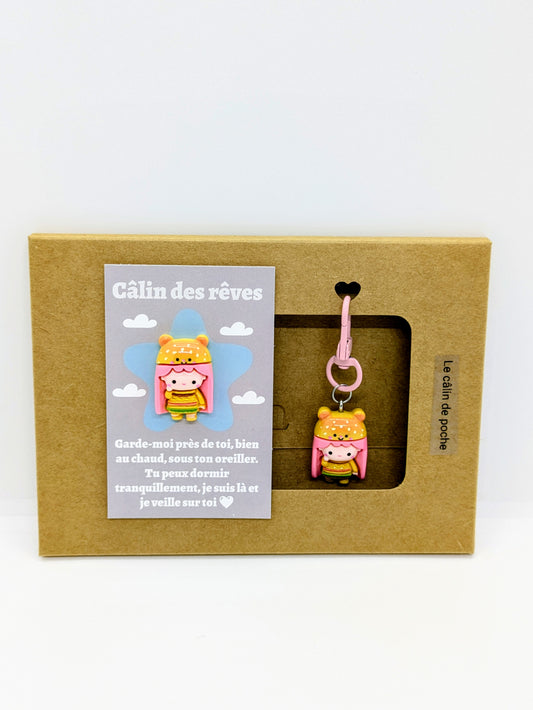 Carte “Câlin de poche” – Petite attention, cadeau à offrir, collection