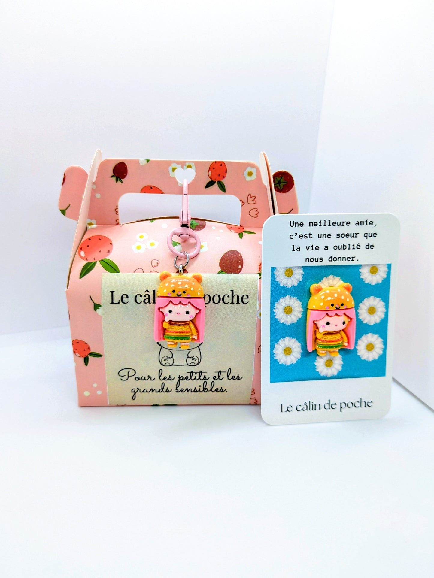 Box câlins ( carte + personnage )