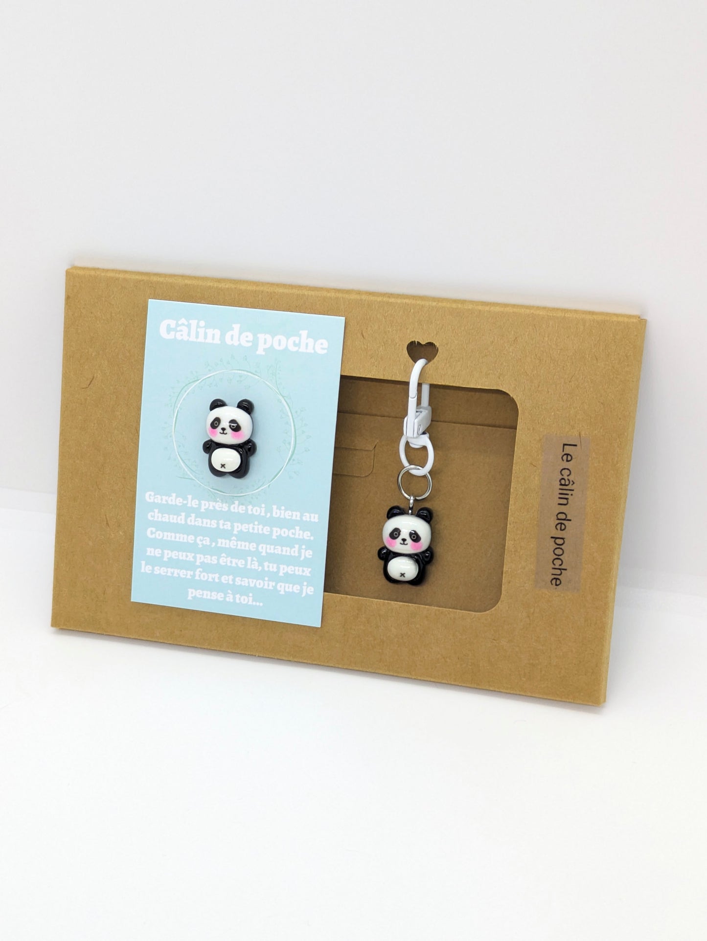 Carte “Câlin de poche” – Petite attention, cadeau à offrir, collection