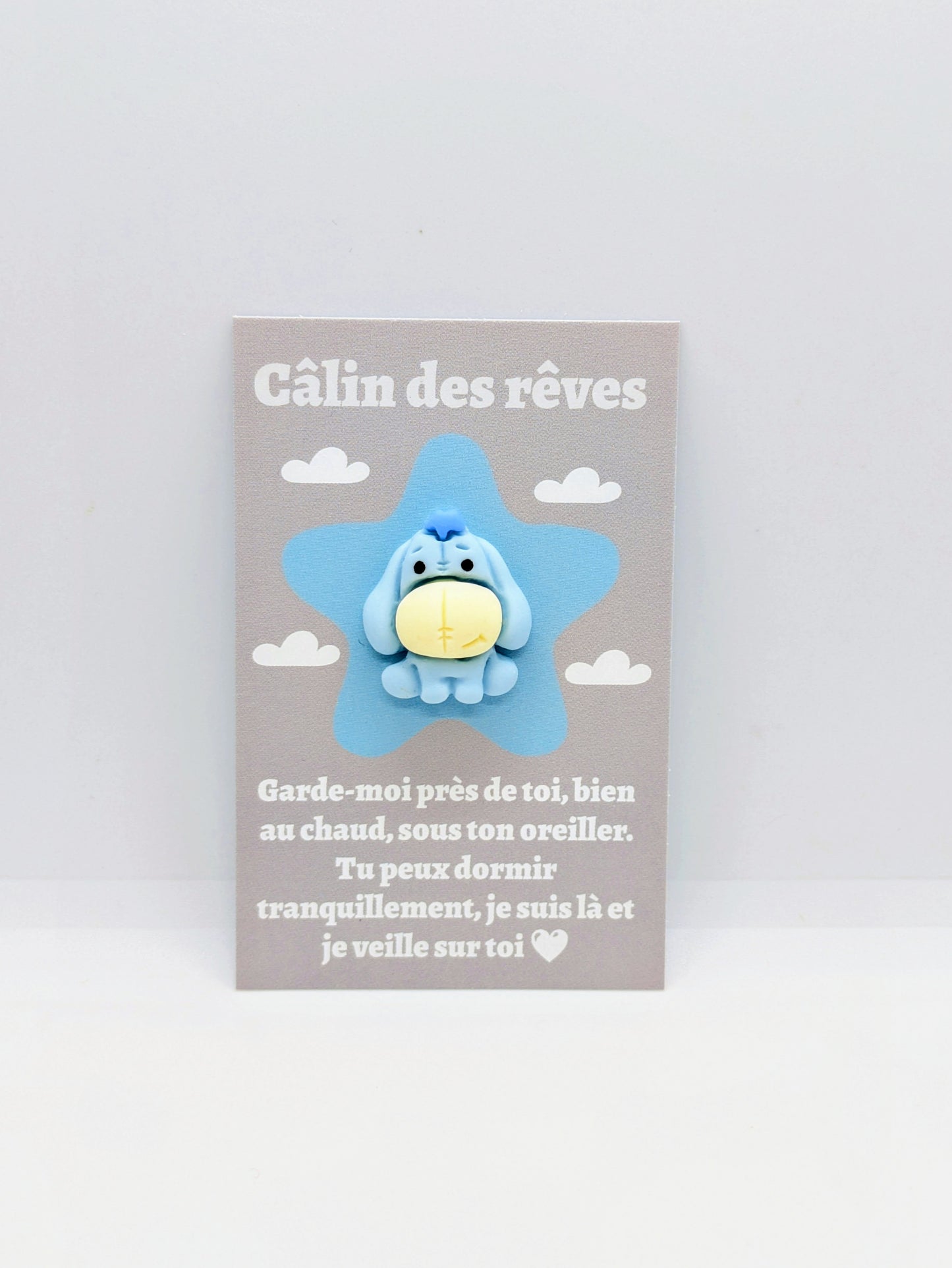 Carte “Câlin de poche” – Petite attention, cadeau à offrir, collection