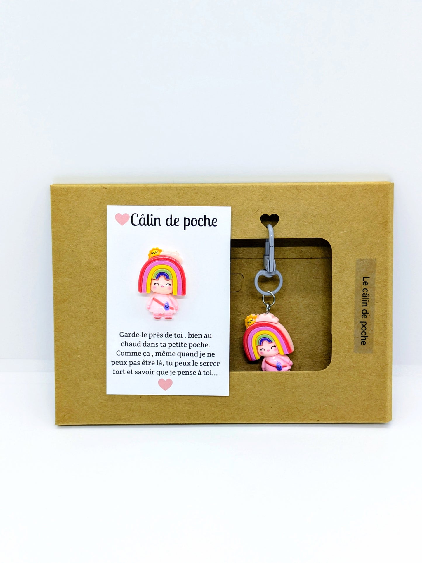 Carte “Câlin de poche” – Petite attention, cadeau à offrir, collection