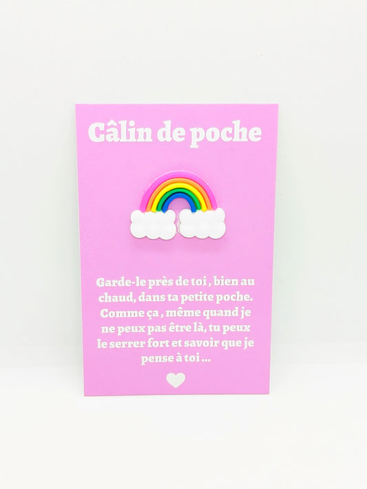 Carte doudou , réconforte les enfants comme un petit doudou de poche - Petite attention, cadeau à offrir, collection