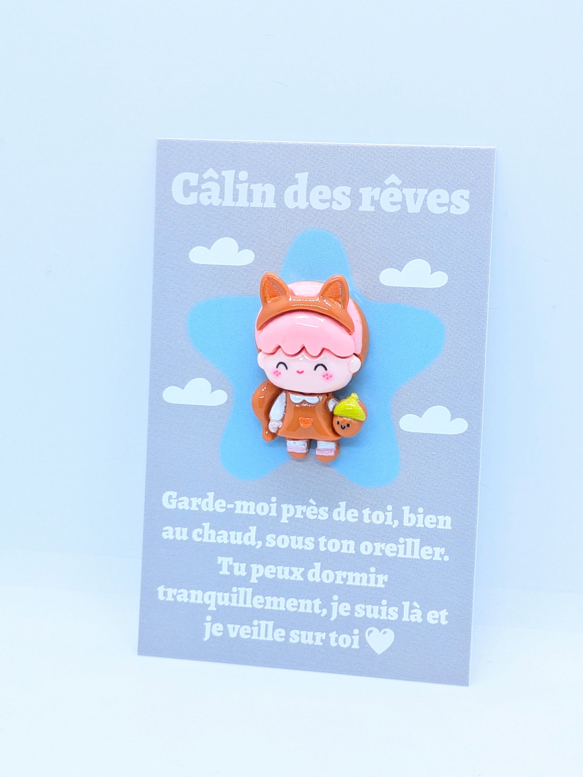 Câlin des rêves renard