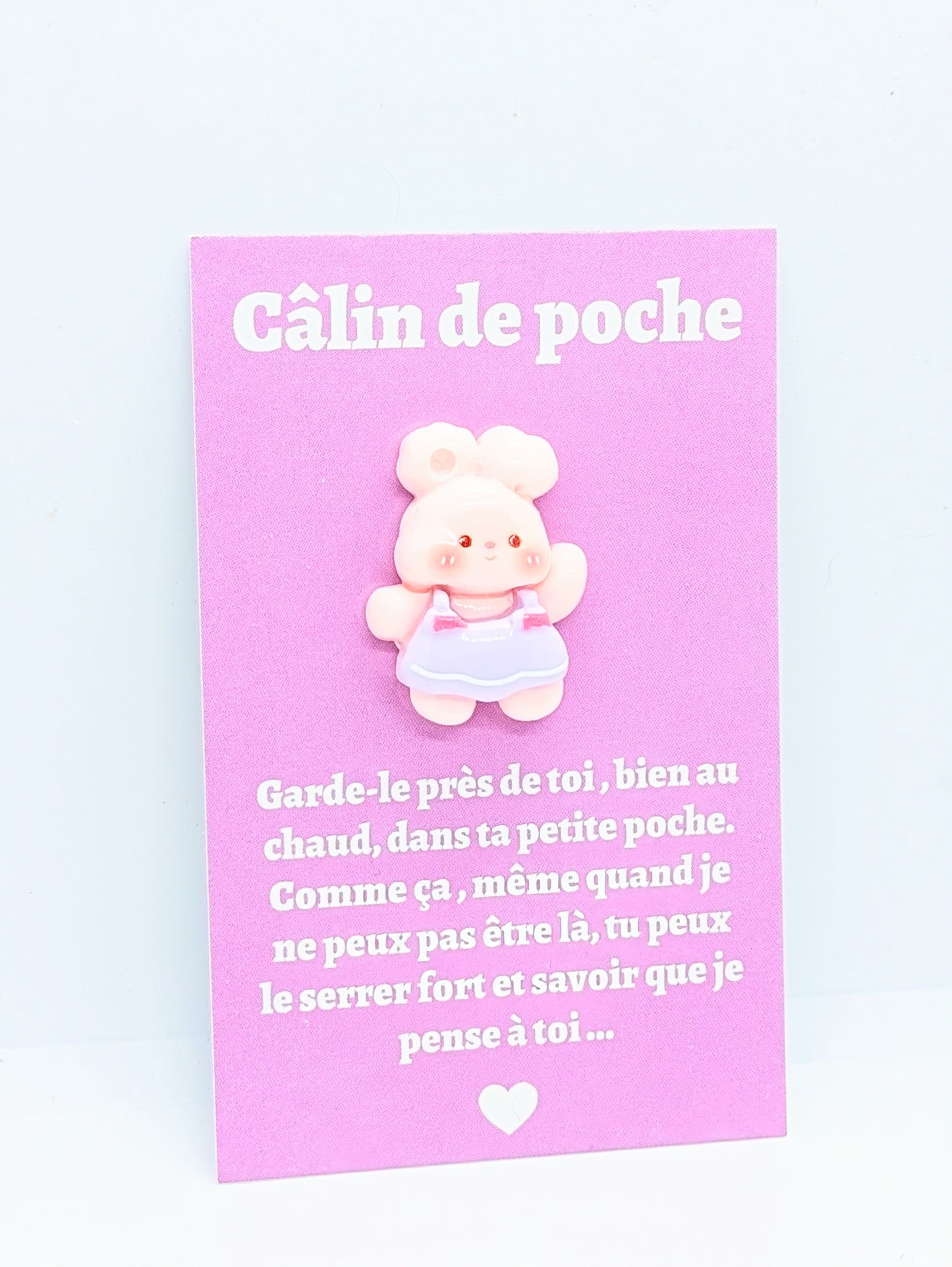 Carte “Câlin de poche”