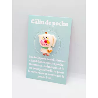 Câlin de poche nana carafe bleu ref:A