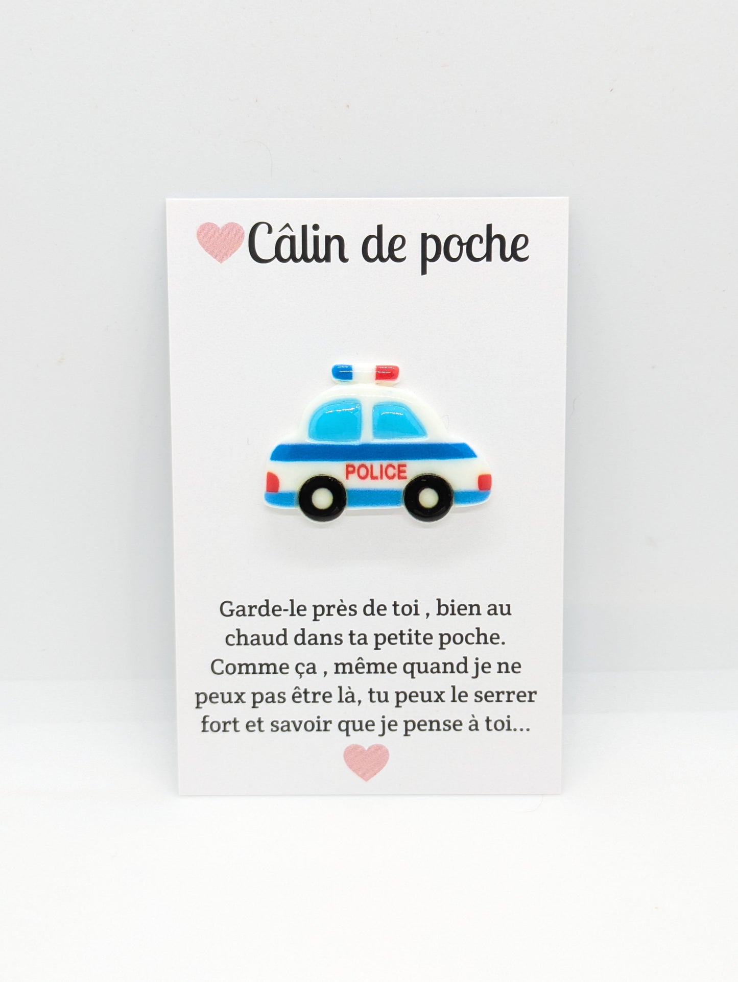 Carte “Câlin de poche” – Petite attention, cadeau à offrir, collection ref:A