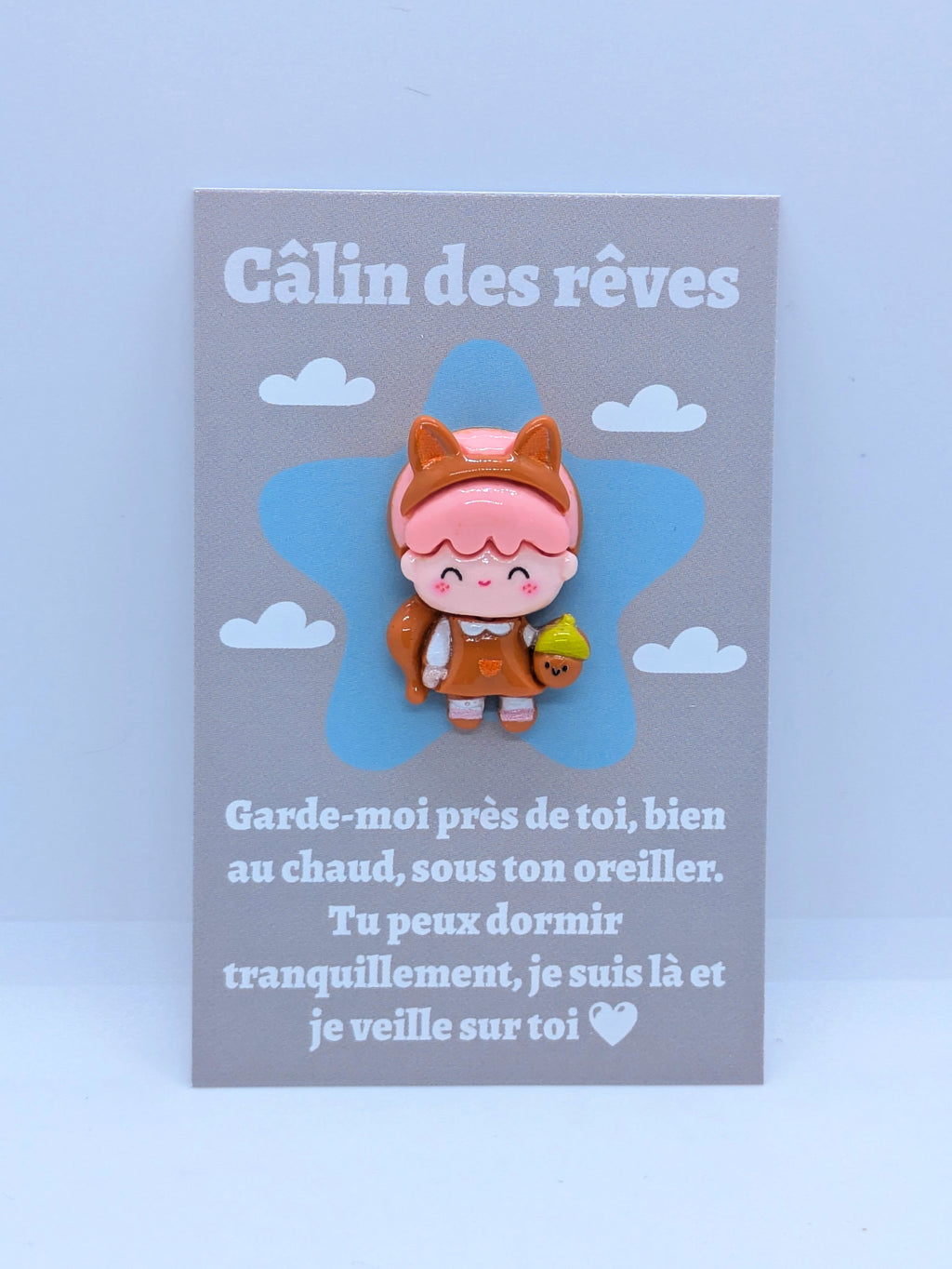 Câlin des rêves renard