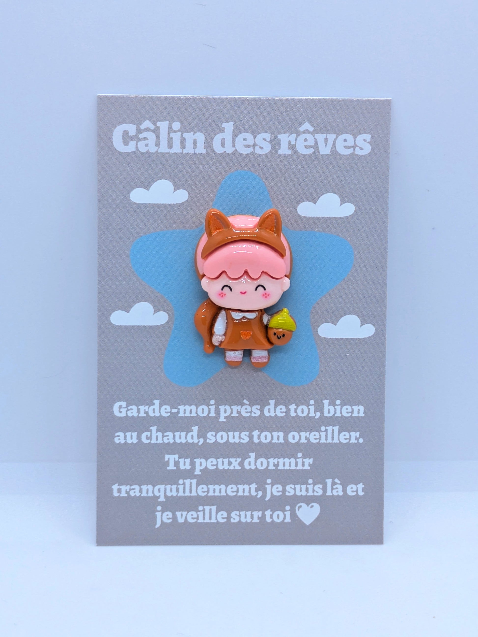 Câlin des rêves renard