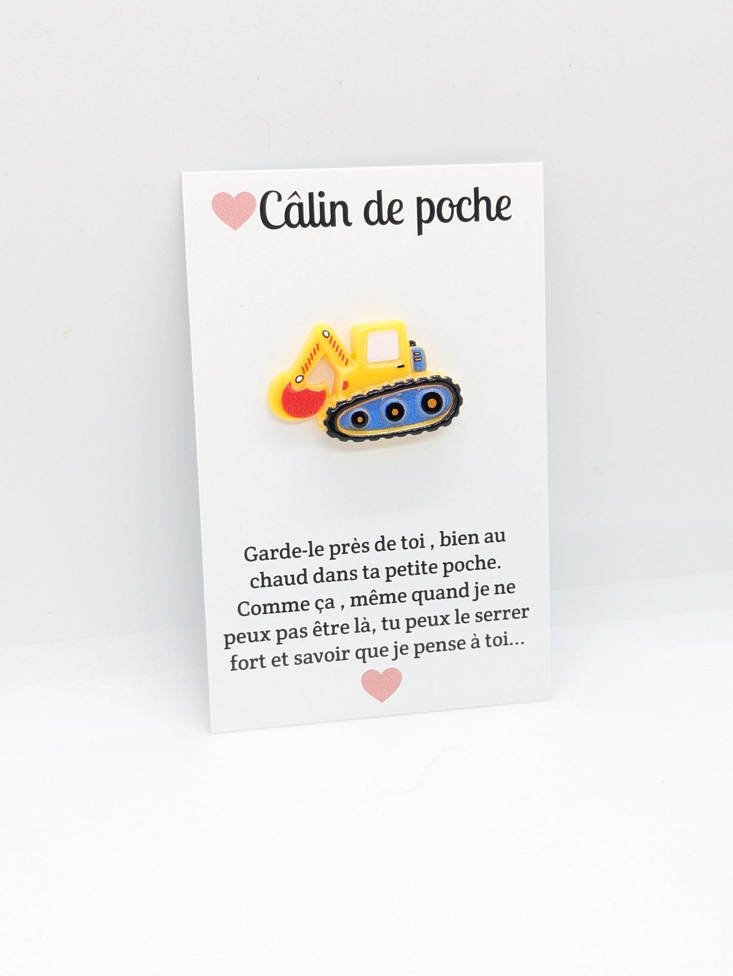 Carte “Câlin de poche” – Petite attention, cadeau à offrir, collection ref:A