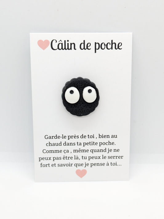 Carte “Câlin de poche” – Petite attention, cadeau à offrir, collection ref:A