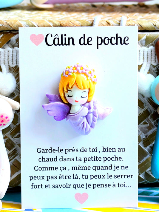 Carte doudou , réconforte les enfants comme un petit doudou de poche - Petite attention, cadeau à offrir, collection