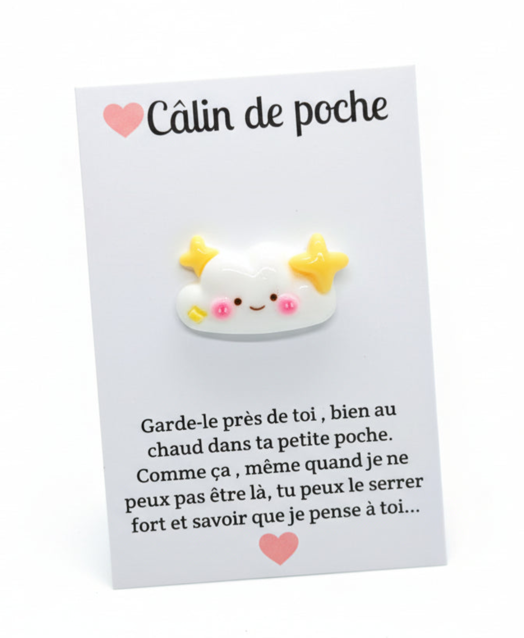 Carte “Câlin de poche”