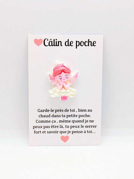 Carte “Câlin de poche” – Petite attention, cadeau à offrir, collection