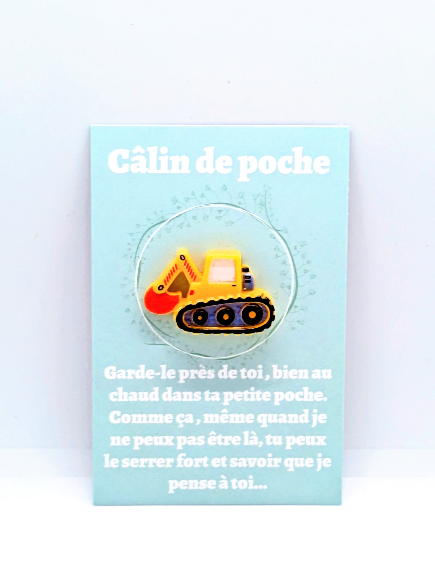 Carte “Câlin de poche” – Petite attention, cadeau à offrir, collection