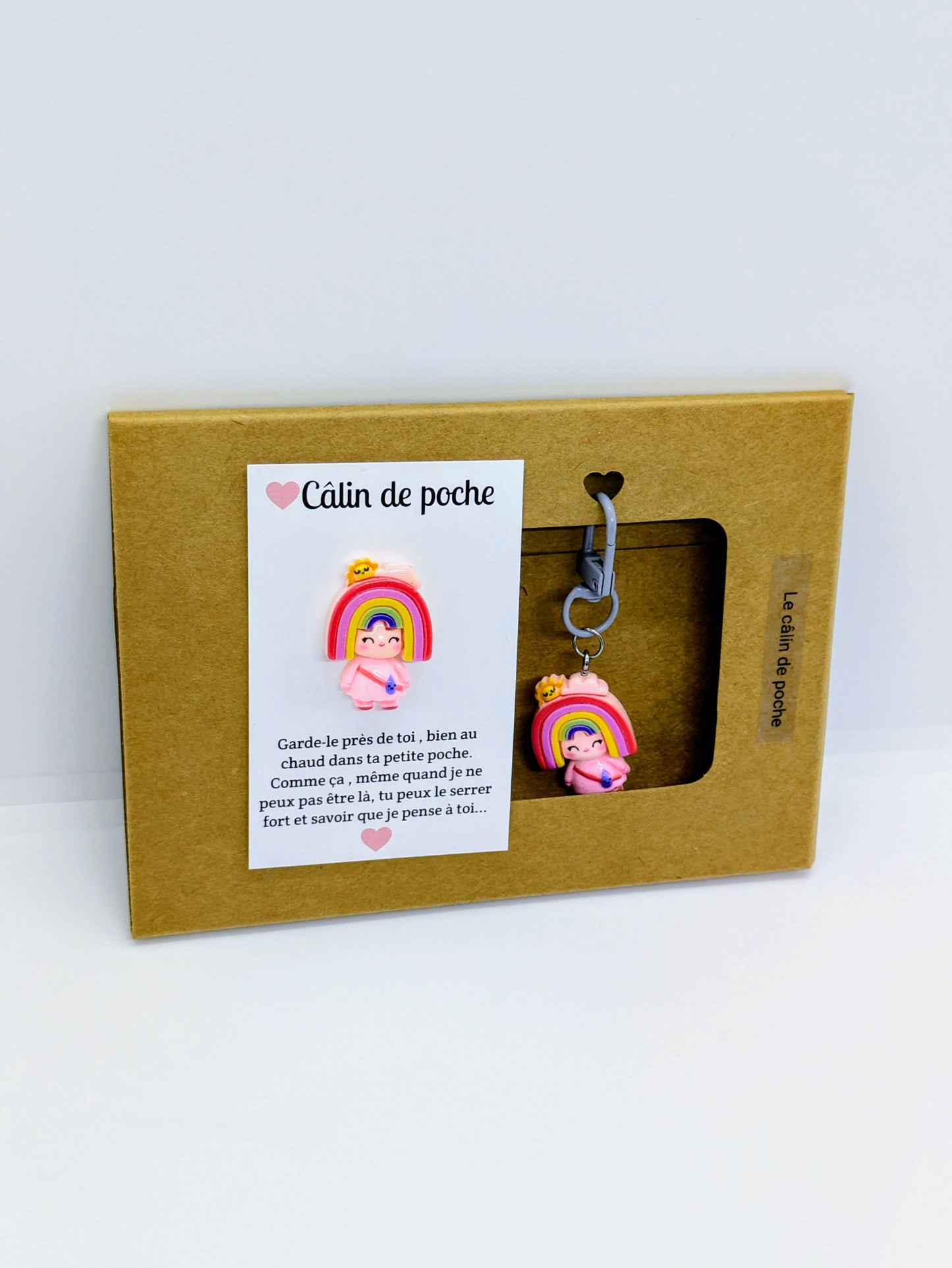 Carte “Câlin de poche” – Petite attention, cadeau à offrir, collection