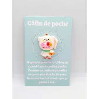 Câlin de poche nana carafe bleu ref:A