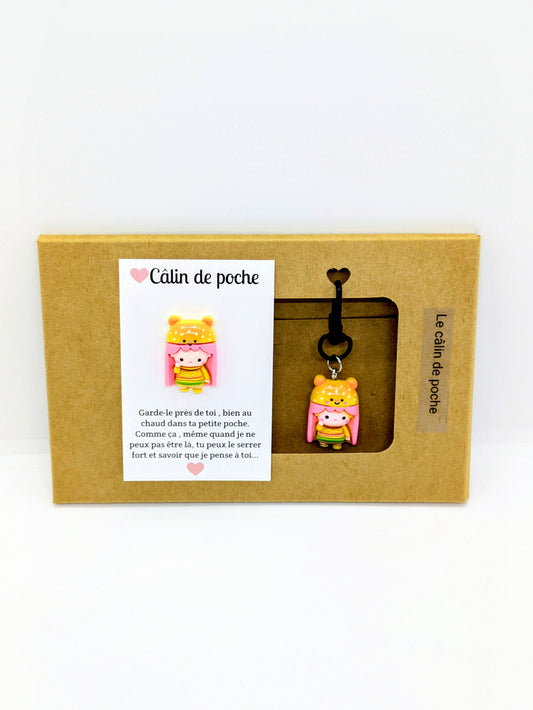 Carte “Câlin de poche” – Petite attention, cadeau à offrir, collection
