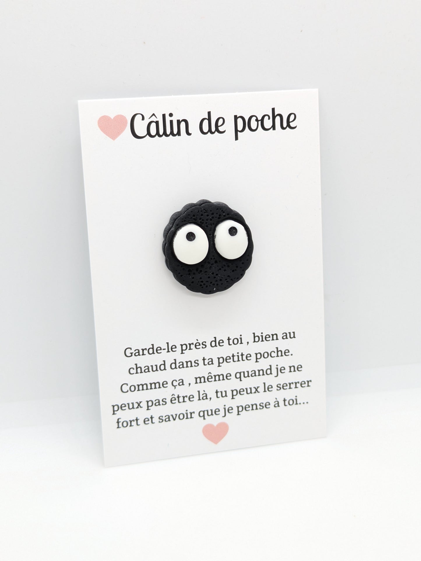 Carte “Câlin de poche” – Petite attention, cadeau à offrir, collection ref:A