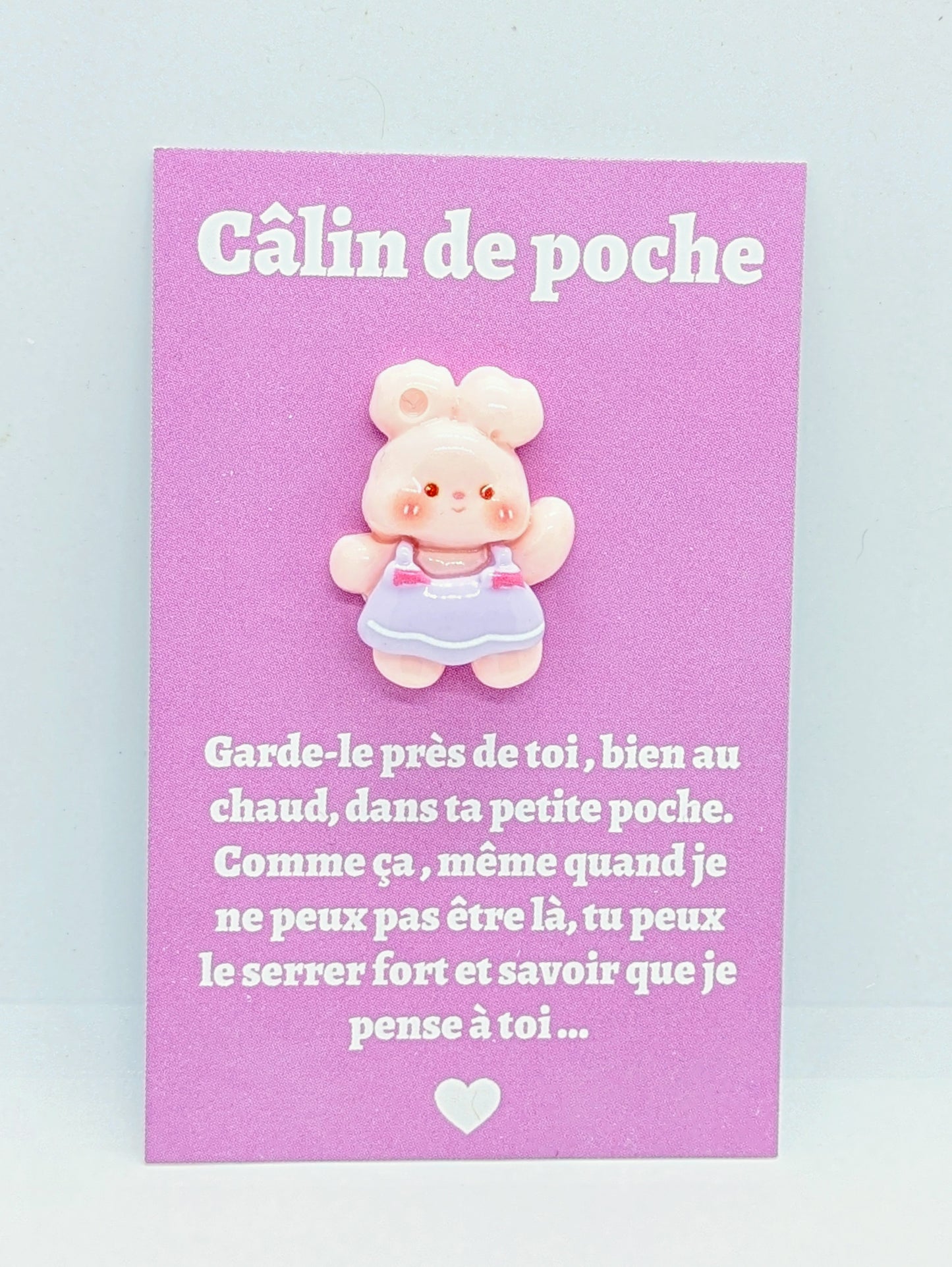 Carte “Câlin de poche”