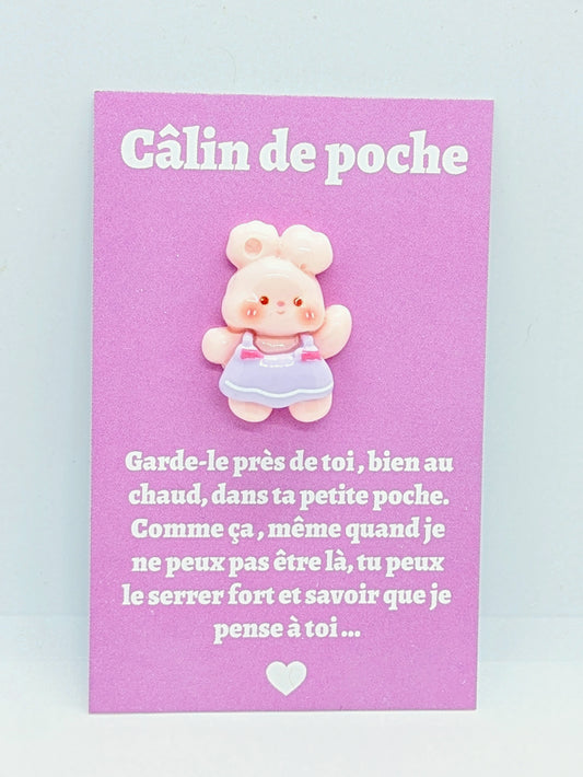 Carte “Câlin de poche”