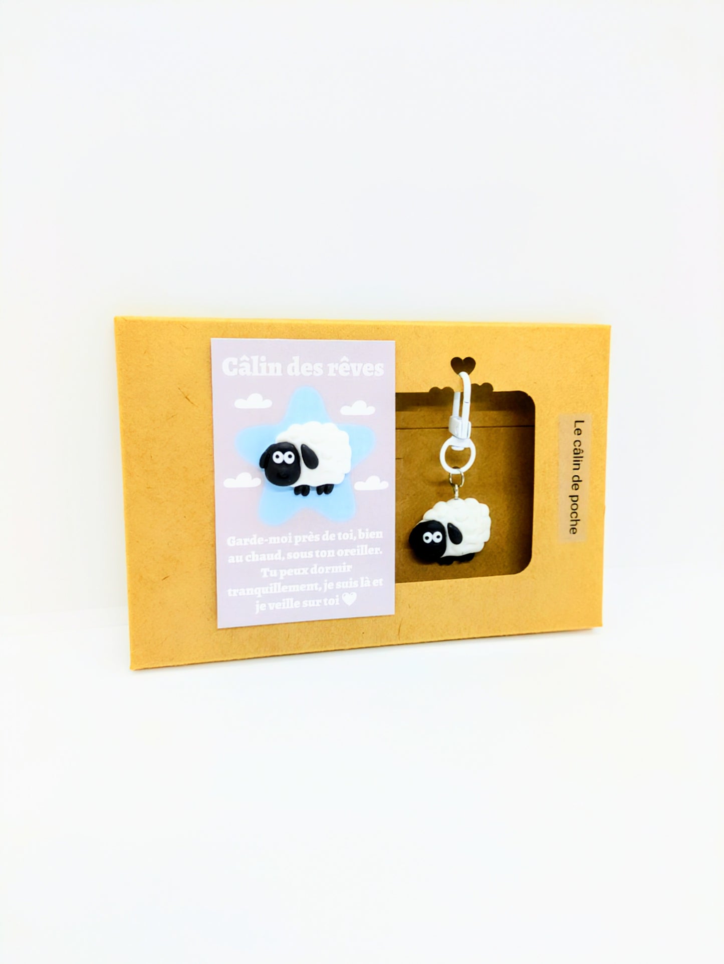 Carte “Câlin de poche” – Petite attention, cadeau à offrir, collection